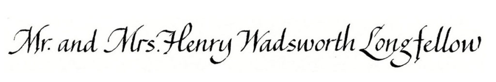 16. Style: Mr. and Mrs. Henry Wadsworth Longfellow (Alexandra)